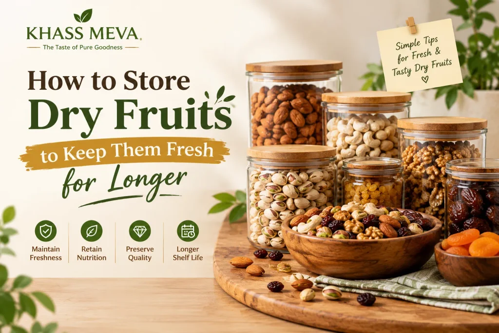 how to store dry fruits